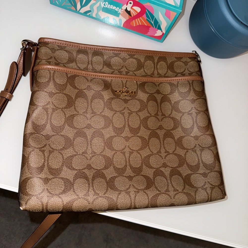 Coach Tan Crossbody Bag